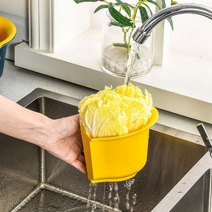 [Practical Gift Choice] Rotating Hot Pot Dish Vegetable Drainer Tray