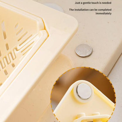 Magnetic Suction Space-Saving Corner Sink Strainer