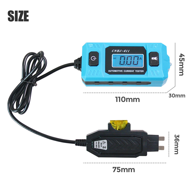 ⏳Time-Limited Special⏰Portable Automotive Current Tester for Car