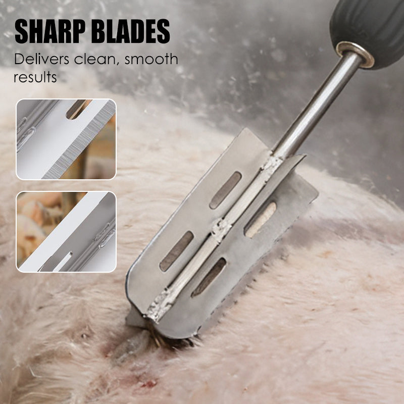 🔥 Hot Sale 🔥Efficient Livestock Hair Removal Scraper